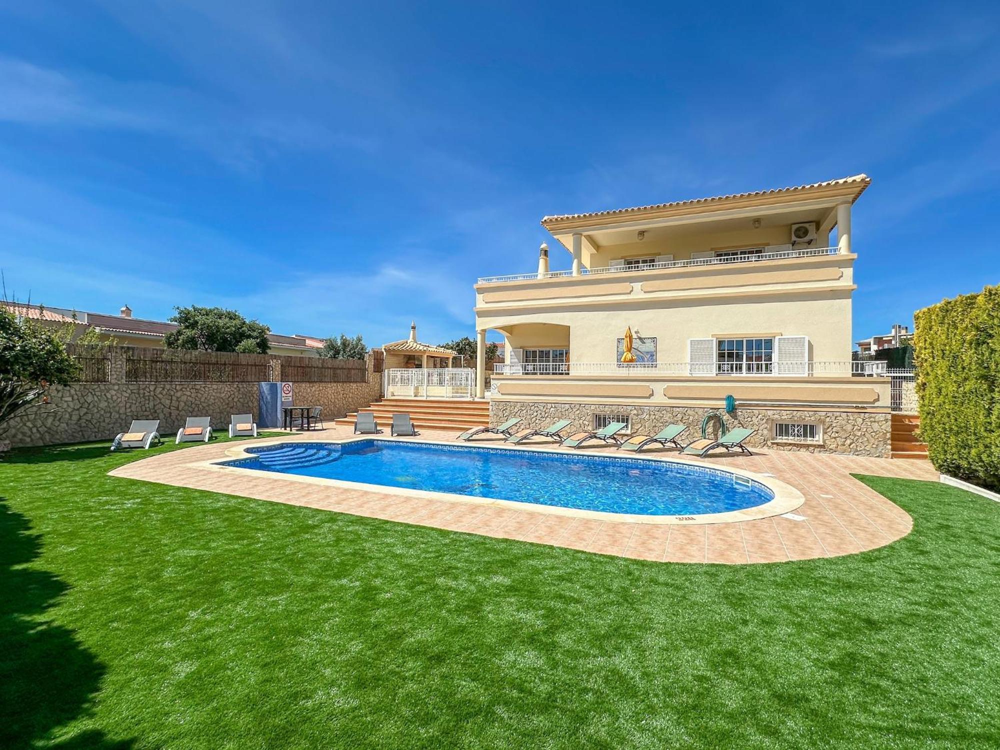 Luxury Holiday Villa Pescadinha Near Beach, Albufeira Bagian luar foto